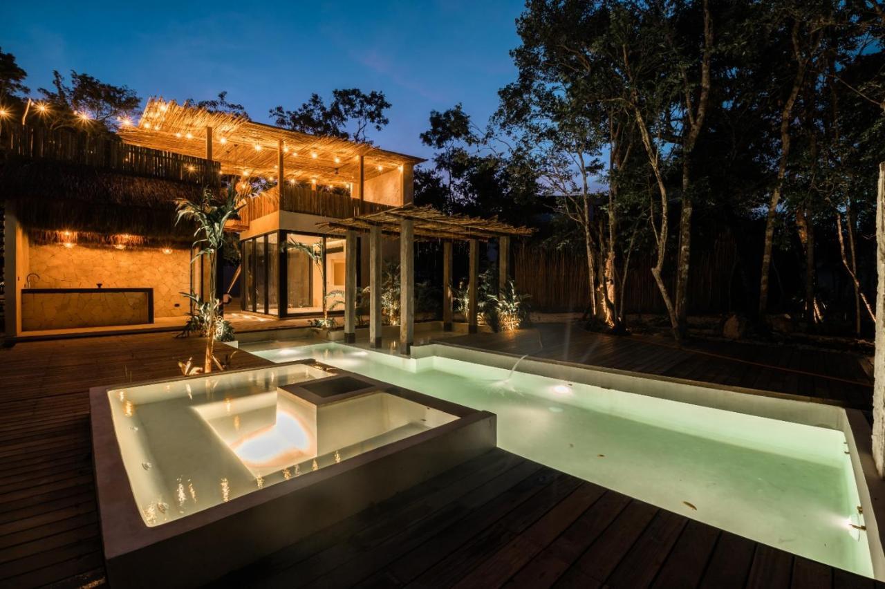Villa Xuncari En El Corazon De La Selva Tulum Exterior foto