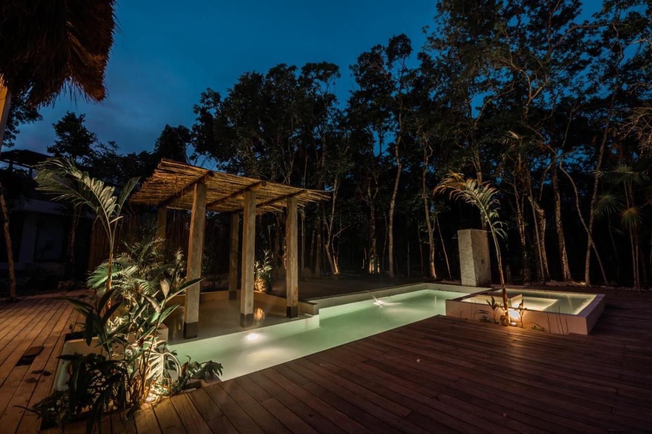 Villa Xuncari En El Corazon De La Selva Tulum Exterior foto